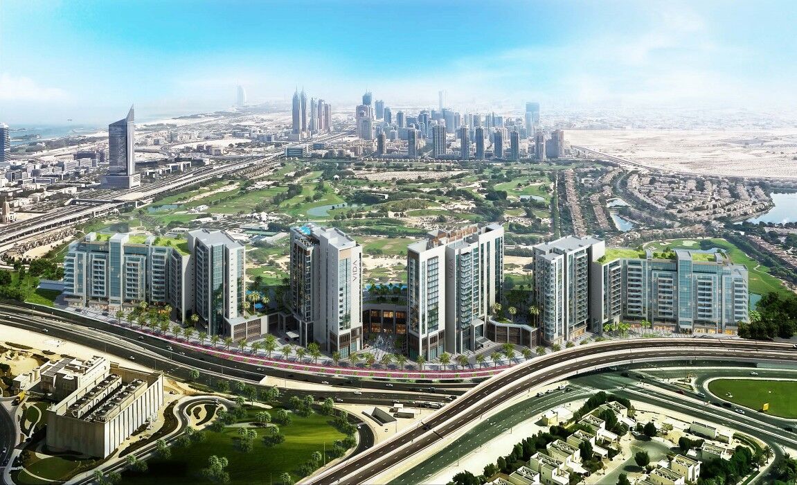Vida Emirates Hills Dubai Exterior foto